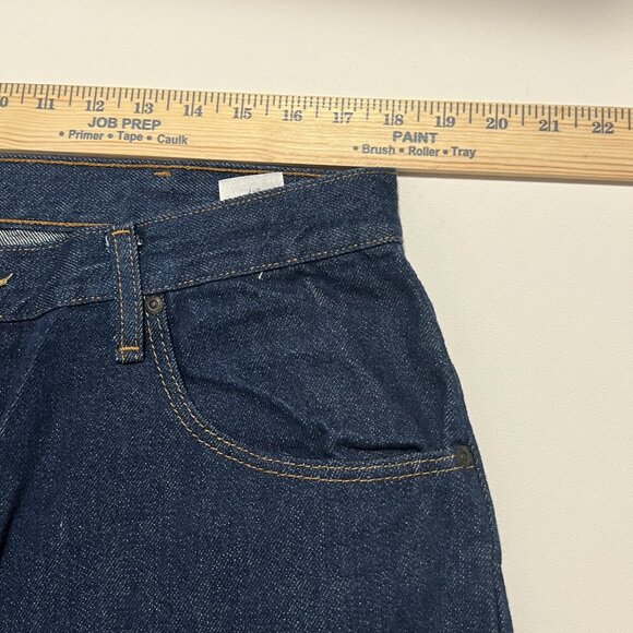 Red Kap Jeans Straight Leg Work Utility Dark Wash Denim Men's size 38x30 - Picture 5 of 6